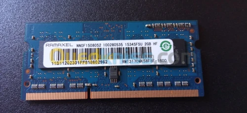 RAM 2GB DDR3 PC3-12800 (800 MHz)