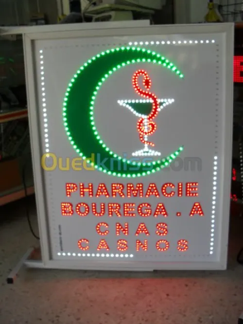 ENSEIGNE A LED