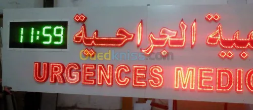 ENSEIGNE A LED
