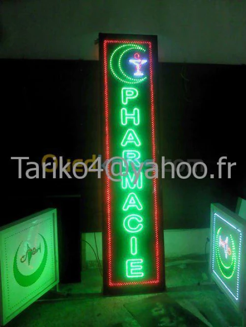 ENSEIGNE A LED