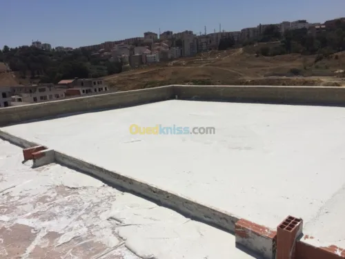 Construction de villa, piscine 
