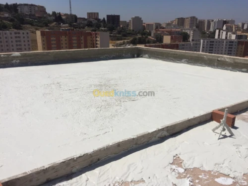 Construction de villa, piscine 