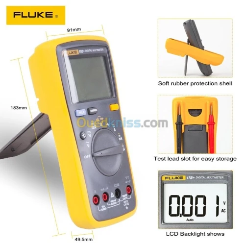 Multimètre Fluke 15B+