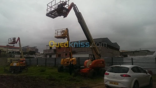 Location nacelle télescopic et ciseaux