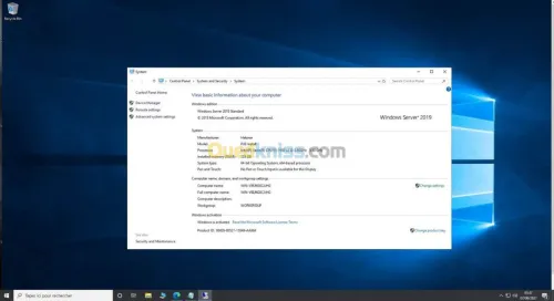 Ventes des rdp (servers)