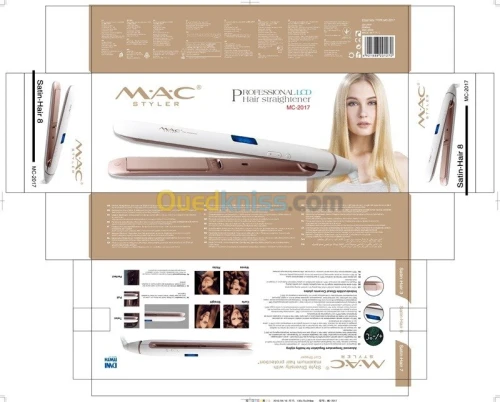 Mac Styler Lisseur Avec Plaques En Cér