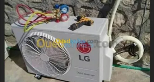 Installation et chage de gaz des Climat