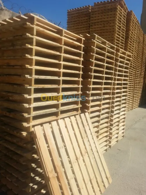 Fabrication de palettes en bois