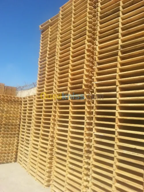 Fabrication de palettes en bois