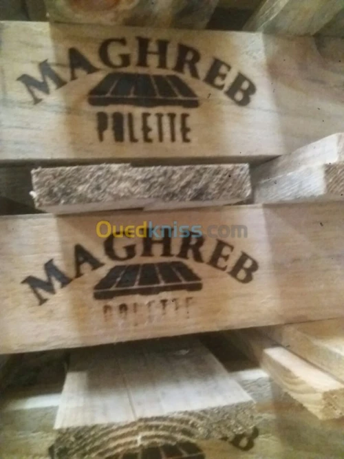 Fabrication de palettes en bois