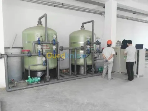 Equipement  de traitement  des eaux