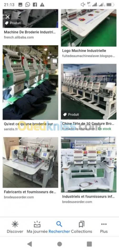 Importation équipements chinois 
