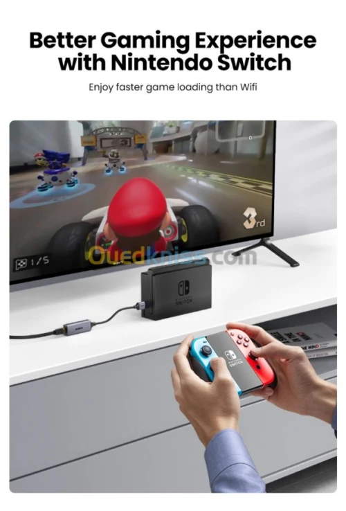 USB type c vers RJ45 1000 Mbps - Ugreen