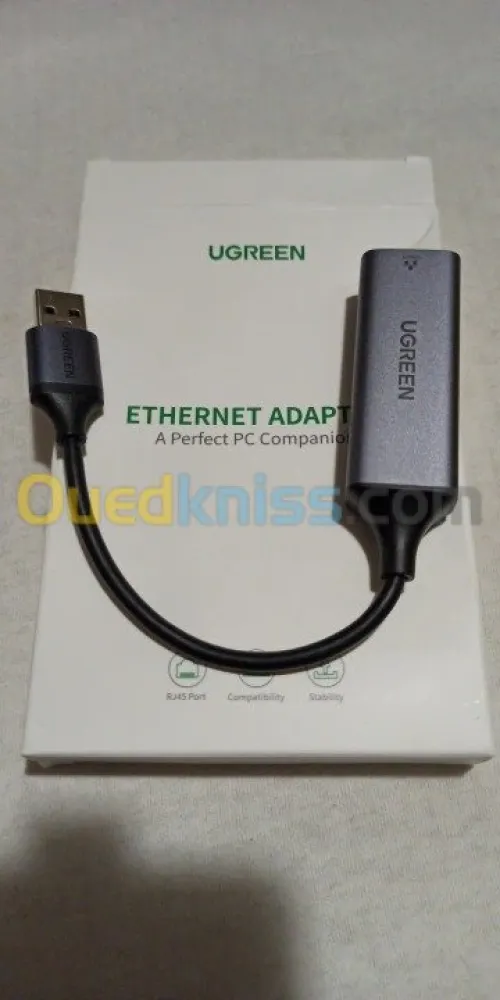 USB type c vers RJ45 1000 Mbps - Ugreen