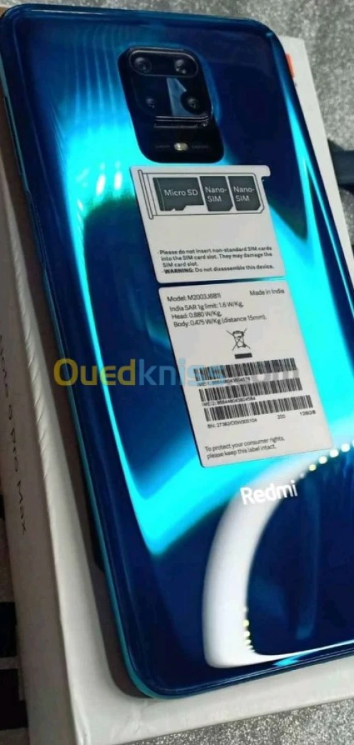 Redmi not 9 pro max  128rom/8ram