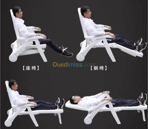 Chaise Longue Pliable 3en1 ferd