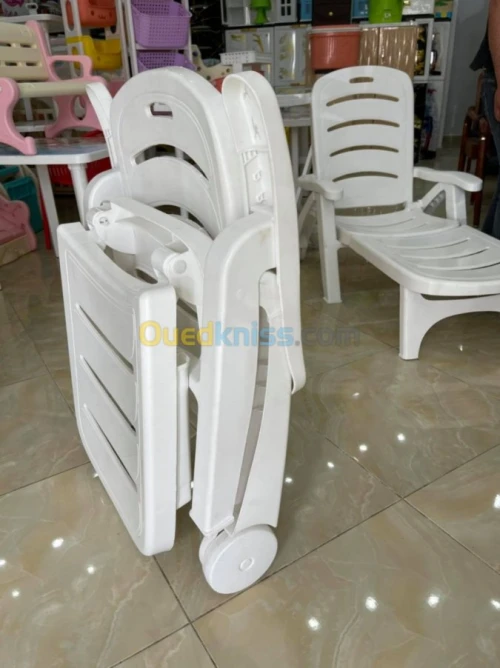 Chaise Longue Pliable 3en1 ferd
