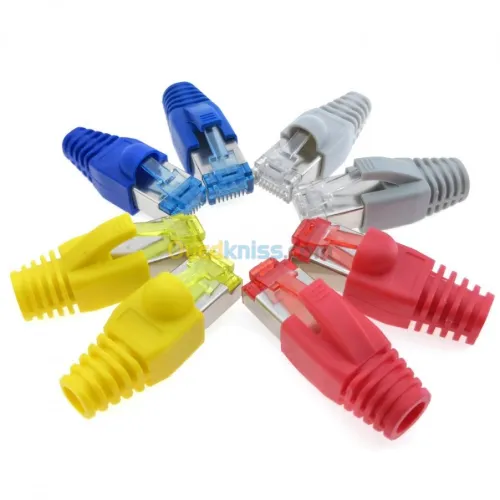 BOUCHON CONNECTEUR RJ45 EN COULEUR