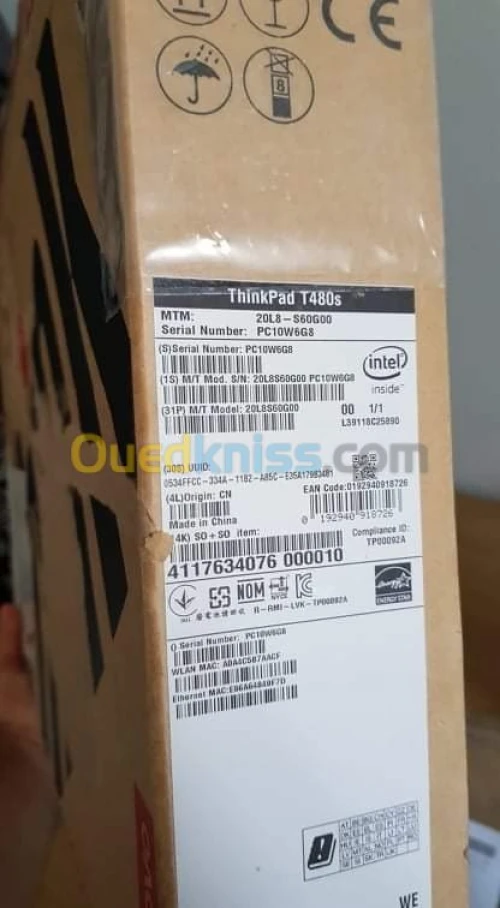 LENOVO THINKPAD T480S