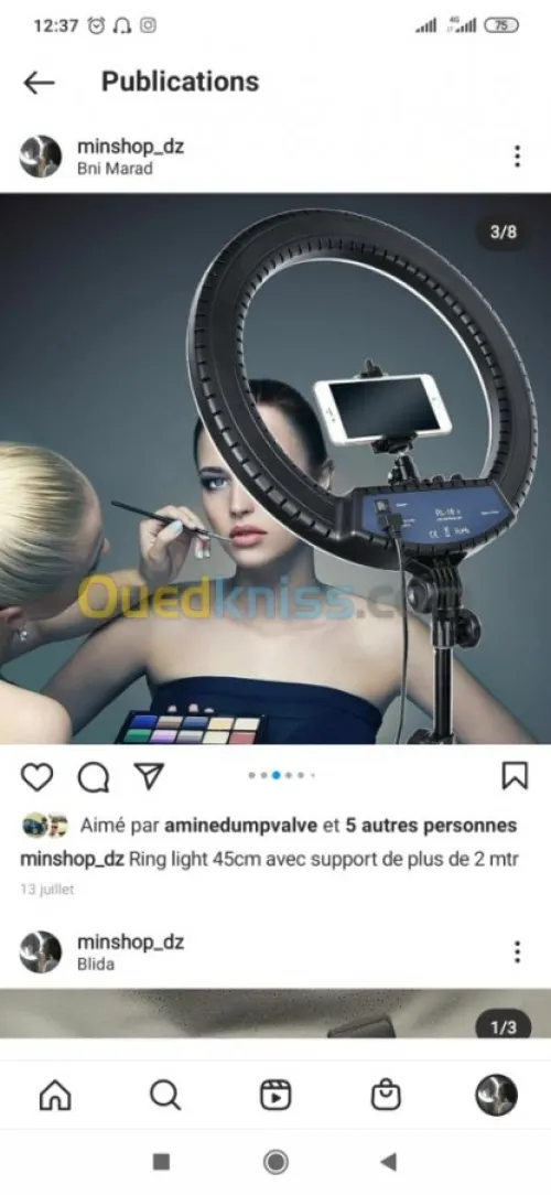 Ringlight tout les modèles et prixchok