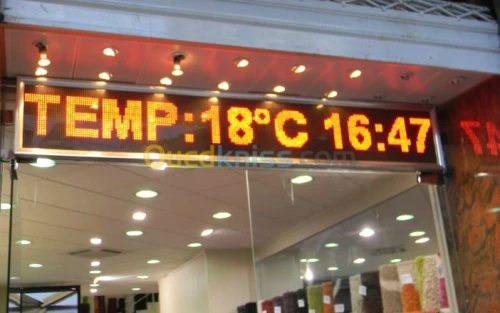 panneaux d’affichages électronique LED