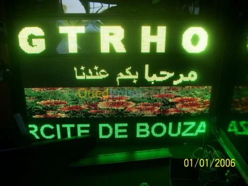 panneaux d’affichages électronique LED