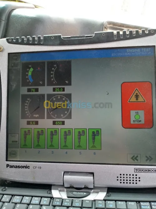 Scanner et électricien Lourd