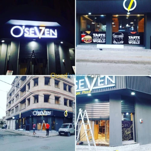 Fabrication de panneaux publicitaires