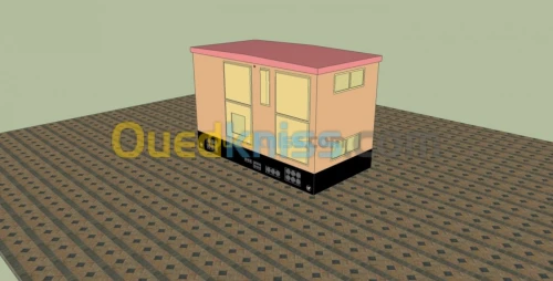 Poste Transfo béton préfa en 30 kva Distribution public (sonelgaz)