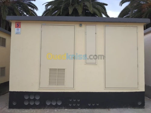 Poste Transfo béton préfa en 30 kva Distribution public (sonelgaz)