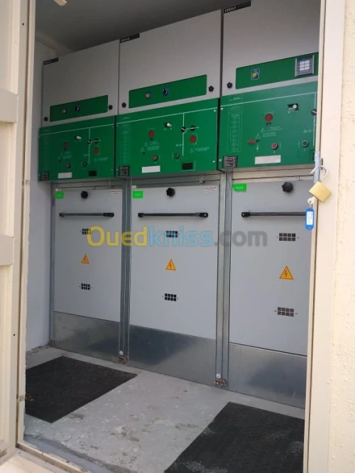 Poste Transfo béton préfa en 30 kva Distribution public (sonelgaz)