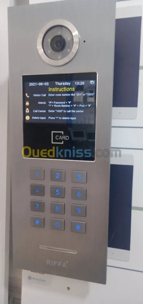 Installation vidéophone et interphone