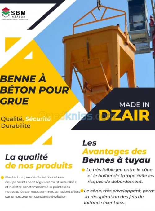Benne à béton | BENNE A BETON| GODET 