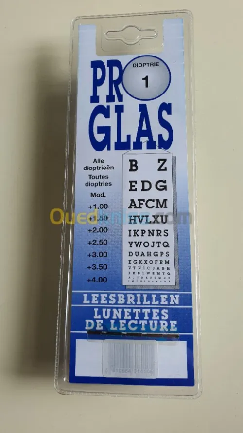 Lunettes lecture européenne PROGLAS 