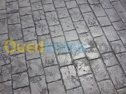 plateforme la dalle caniveaux  avaloir