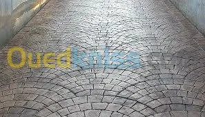 plateforme la dalle caniveaux  avaloir