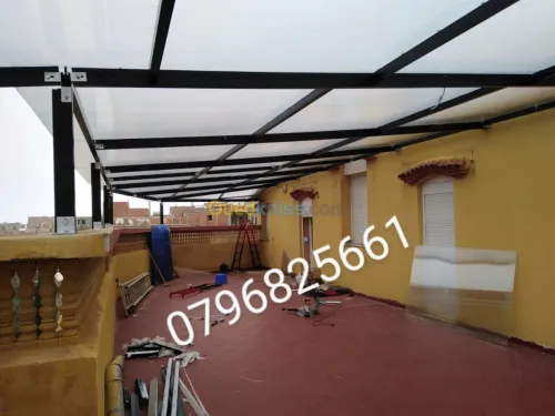 Polycarbonate tinda et toiture
