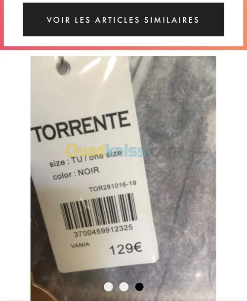 Sac À main Torrente Original en cuir .