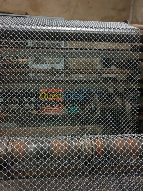   Fabrication  de grillage  .Gabion. 