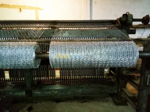   Fabrication  de grillage  .Gabion. 