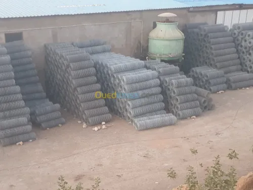   Fabrication  de grillage  .Gabion. 