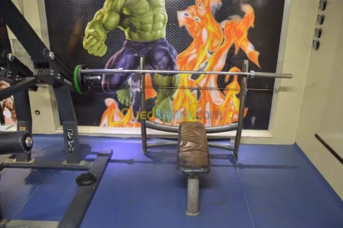 Matériel de musculation très propre 
