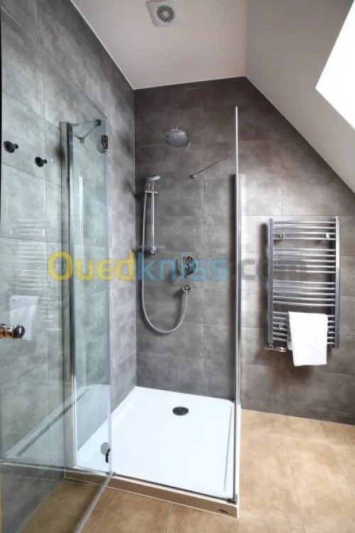 Les cabines de douche