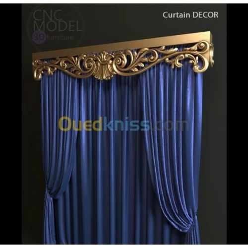 cache rideau ديكورات غطاء الستار