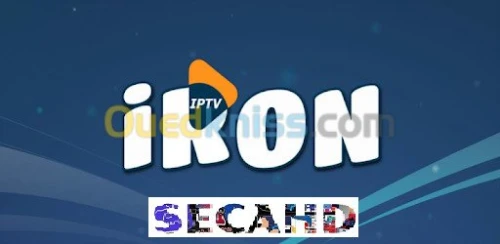 IRON IPTV - Abonnement IPTV Premium
