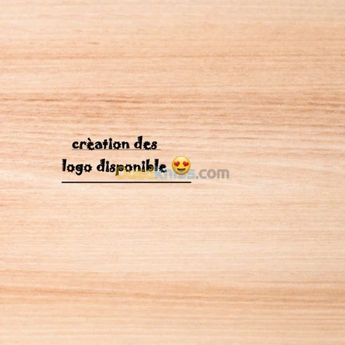 Crèation des logo disponible 