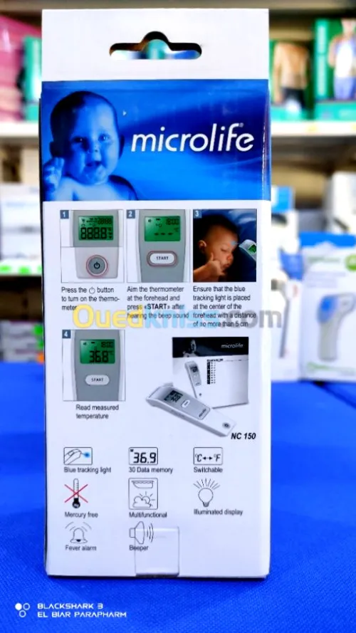 THERMOMETRE MICROLIFE NC150 