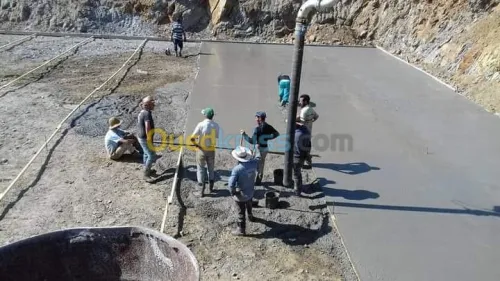 Fabrication de beton pret a lemploi