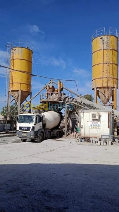 Fabrication de beton pret a lemploi