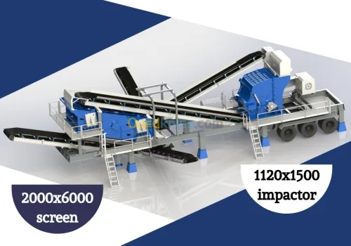 FABRICATION USINE DE CONCASSAGE CRIBLA